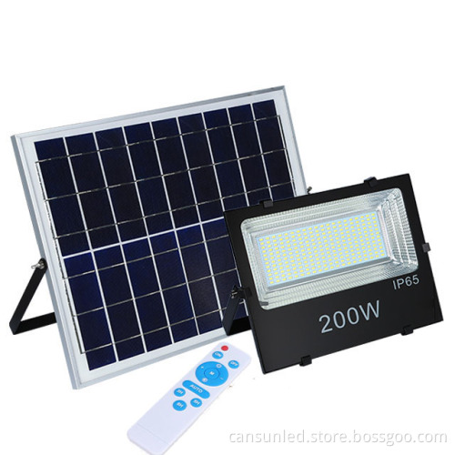 Manufacturer Energy Saving IP65 Countryside Garden Solar Spotlight LED 300W Solar Flood Light